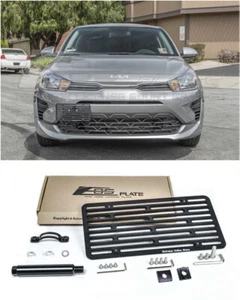 For 21-Up Kia Rio | EOS Plate Full Sized Front Bumper Tow Hook License Bracket - Afbeelding 1 van 12