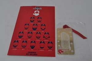 Boston Red Sox Season Ticket Holder 2013 World Champions Holiday Ornament NEW - Picture 1 of 3
