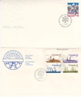 Canada - People, Places, Anniversaries & Wildlife (8no. FDC's) 1972-88 - Image 1 of 4