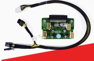 Nowy zasilacz GPU Dell T630 640 Płyta rozszerzająca X7C1K 0X7C1K z kablem DRXPD - Zdjęcie 1 z 5