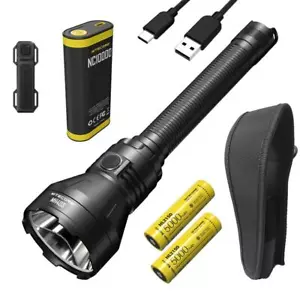 Nitecore MH40S 1500 meters Long Throw Rechargeable Flashlight 1500 Lmn w/NC10000 - Picture 1 of 11