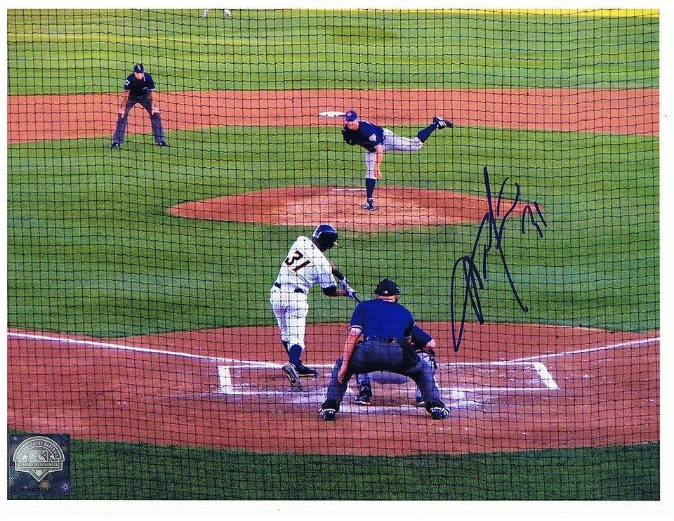 Austin Jackson Signed Autographed 8x10 Photo - Thunder Yankees Tigers - w/COA — 第 1/1 张图片