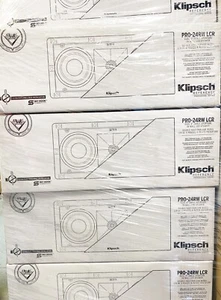 Klipsch PRO-24RW LCR Reference Professional Series Dual 4" In-Wall LCR Speaker - Picture 1 of 1
