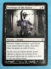 MTG Footsteps of the Goryo X1 NM/M Black Saviors of Kamigawa Magic Uncommon