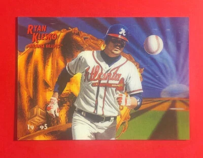 Ryan Klesko ~ 1995 Pinnacle Sportflix ~ #54 - Image 1 of 2