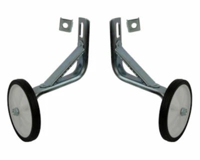Bikelane Training Wheels 16" Heavy Duty Plastic Wheels + Brackets – Adjustable - image 1 of 3