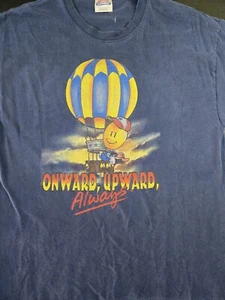 Vintage 90s Walmart 'Upward, Onward, Always.' T-Shirt, Sz L 21.5x28.5", Rare - Picture 1 of 20