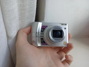 🔥Panasonic Lumix DMC-LZ6 Silver 7.2MP digital compact camera🔥WORKing Full SET - Picture 1 of 7