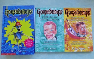 Goosebumps Assorted Book Bundle 5 Horror stories in total, read description - Picture 1 of 3