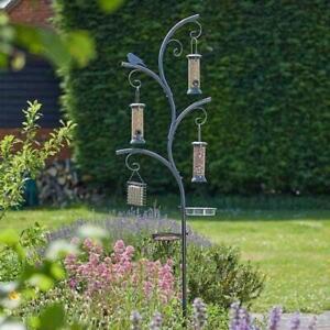 Chapelwood Wild Wings Complete Bird Feeding Station With Seed & Peanut Feeders