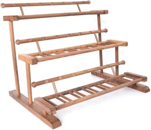 21 Pipes Tobacco Display Rack Tobacco Wooden Smoking Pipe Shelf Stand - Picture 1 of 6