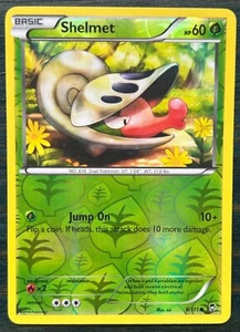 Pokémon TCG | Shelmet 8/111 | XY Furious Fists | Reverse Holo | NM - Picture 1 of 2