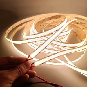 DC24V 600Leds/m Double Row COB LED Stirp Lights Flexible Tape for Room Car Decor - Picture 1 of 23