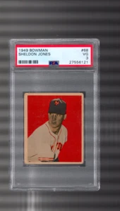 1949 Bowman Sheldon Jones New York Giants #68 ⭐️💥🎯PSA grado 3 - Foto 1 di 2