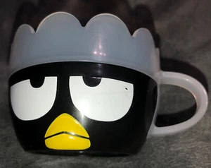 Angry Birds Tea Cup Pitcher Black Clear Plastic 2017 - Picture 1 of 3