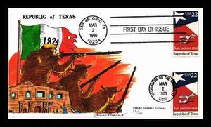 2204 22c Stamp (1986) TEXAS 'LONE STAR' STATE FDC BY JAMES B. PASLAY - Picture 1 of 1