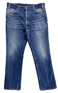 Vintage Levis 614 blau Denim entspannt gerade orange Etikett Jeans tatsächlich 36 x 29 hergestellt in den USA - Bild 1 von 11