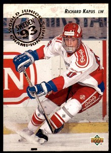 1993-94 Upper Deck Richard Kapus RC Czechoslovakia #265