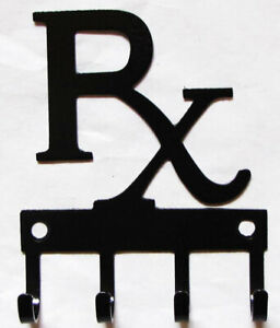 Metal RX LOGO HOOKS Pharmacy Logo Hooks RX Gifts Pharmacy Gifts RX Pharmacist