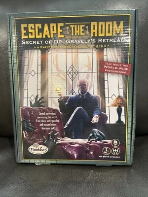 Escape the Room: Secret of Dr. Gravely's Retreat (ThinkFun Escape Room in a Box) - Image 1 of 4