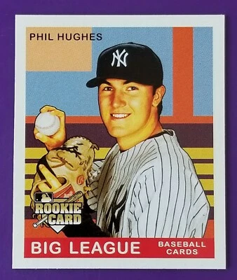 2007 Upper Deck Goudey Red Back Baseball #147 Phil Hughes (RC) NY Yankees - Image 1 of 2