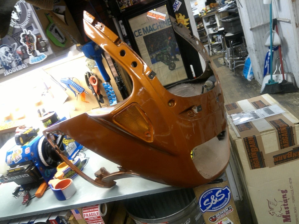 Yamaha FJ1200 3YA 1991-1999 Pulpit 3XW-28351-00 XL13271 CARENADO SUPERIOR PLÁSTICO Foto 1 de 4