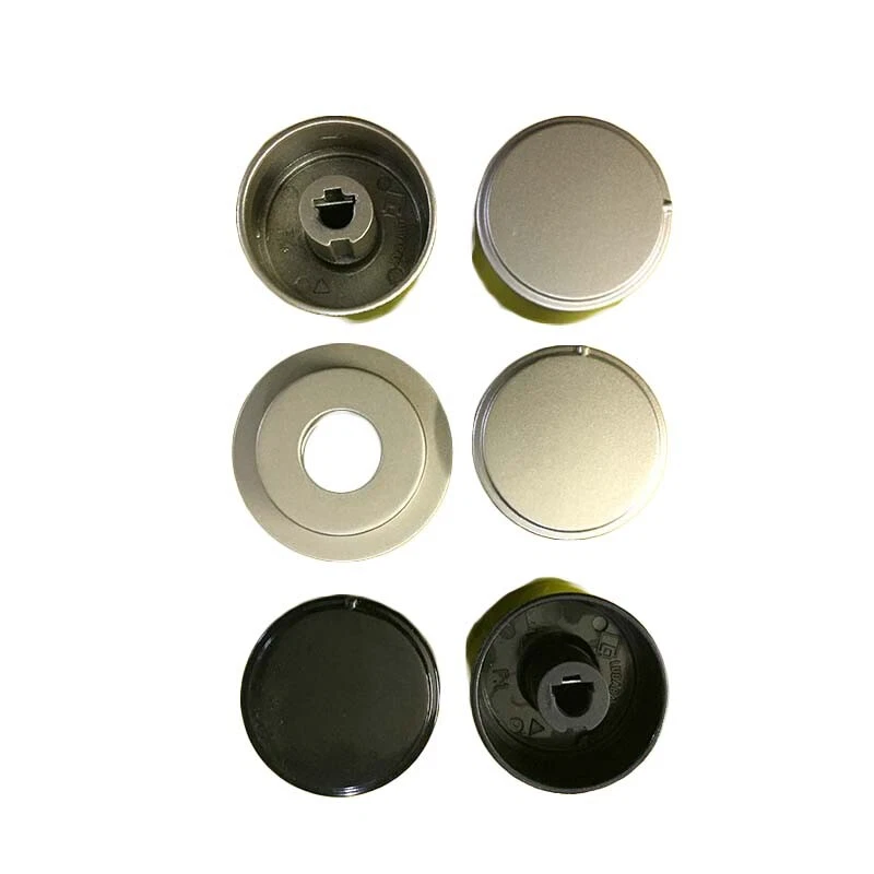 MANOPOLA ARGENTATA COMMERCIALE ARISTON INDESIT PERNO DIAMETRO 6 mm MOZZO 3 mm