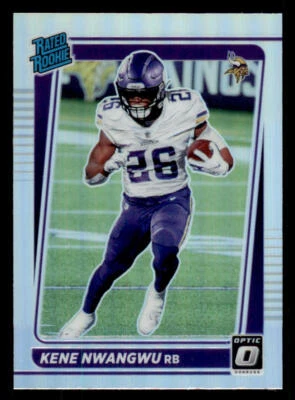 2021 Donruss Optic Rated Rookie Preview Holo #285 Kene Nwangwu - Image 1 of 2
