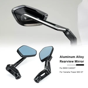 Aluminum Rearview Mirror For Yamaha Tracer 900 GT Tracer 900GT BMW C400GT - Picture 1 of 14