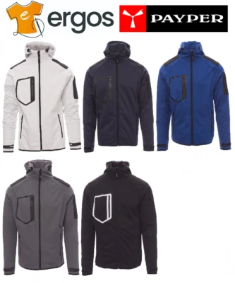 Payper EXTREME Softshelljacke Arbeit Sport Motorrad Innenfleece Herren Jacke - Bild 1 von 2