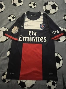 PSG Home 2013 Ibrahimovi Nike Small Football Shirt - Picture 1 of 13