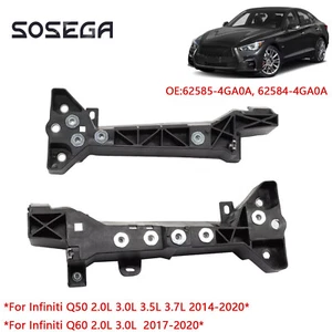 Radiator Core Support Fender Mounting Brackets For Infiniti Q50 14-20 Q60 17-20 - Bild 1 von 8