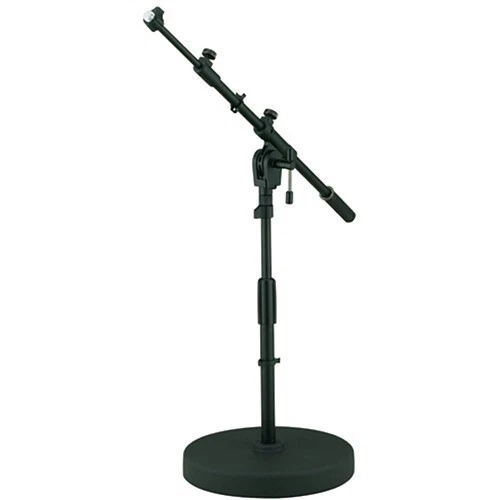NEW - TAMA Iron Works Round-Base Low-Profile Telescoping Boom Stand, MS456LBK  - Image 1 of 1