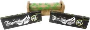 Skunk Skunkalicious 1 1/4 Sweet Rolling Papers-OCB Bamboo 79mm Rolling Machine