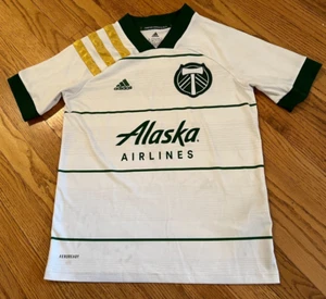 Portland Timbers 2018 Away Jersey Youth Kids Medium (11-12) Large Soccer MLS - Imagen 1 de 14