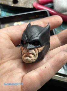Painted 1:6 Bruce Wayne Head Sculpt Carved For 12" Male Action Figure Body Toys - Picture 1 of 1