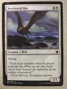 Magic The Gathering MTG "Territorial Roc" Draghi di Tarkir 043/264. Quasi come nuovo! - Foto 1 di 2