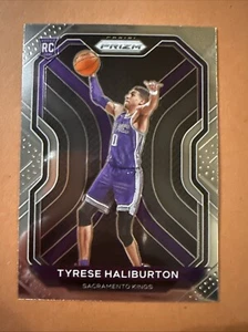 Tarjeta de novato Tyrese Haliburton RC 2020-21 Prizm Basketball #262 - Imagen 1 de 2