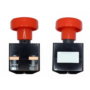 DC Power Emergency Disconnect Switch Emergency Button Stop Switch Pallet Truck - Picture 1 of 9