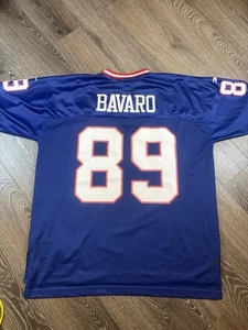 Camiseta deportiva cosida retro vintage Reebok Mark Bavaro #89 Giants azul para hombre XL - Imagen 1 de 10