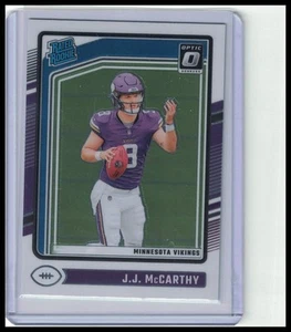 2024 Donruss Optic #235 J.J. McCarthy Minnesota Vikings RC - Bild 1 von 2