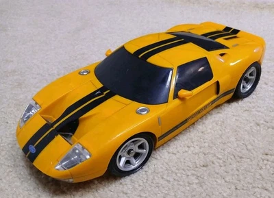  NIKKO Ford GT R/C Car 1/16 Scale Yellow - Vintage. non-working  - Image 1 of 4