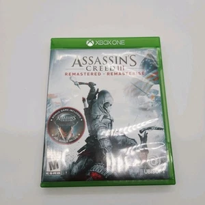 ASSASSINS CREED III REMASTERED - MICROSOFT XBOX ONE - KOMPLETT *GETESTET & FUNKTIONSFÄHIG - Bild 1 von 3