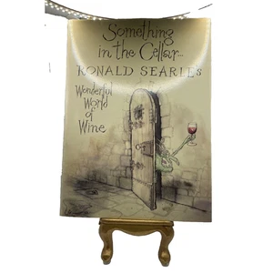 Something in the Cellar: Ronald Searle's Wonderful World of Wine By Ronald Sear - Imagen 1 de 11