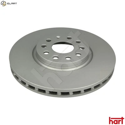 2x BRAKE DISC 256 744 FOR SKODA VW SEAT DKZA/DNNA/CZPA 2.0L CRGB/DTUA 2.0L 4cyl - Image 1 of 4