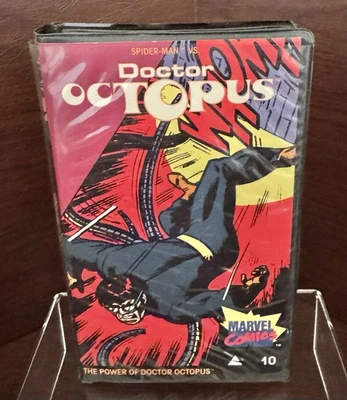 Vintage 1985 Marvel Comics VHS Tape THE POWER OF DOCTOR OCTOPUS Clamshell ONLY - Image 1 of 4