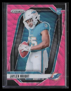2024 Panini Prizm #18 Jaylen Wright Rookie Variazioni Pink Wave Prizm - Foto 1 di 2