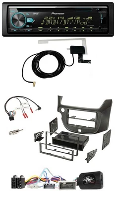 Pioneer MP3 Lenkrad CD USB DAB Autoradio für Honda Jazz ab 2014 dunkelgrau - Bild 1 von 4