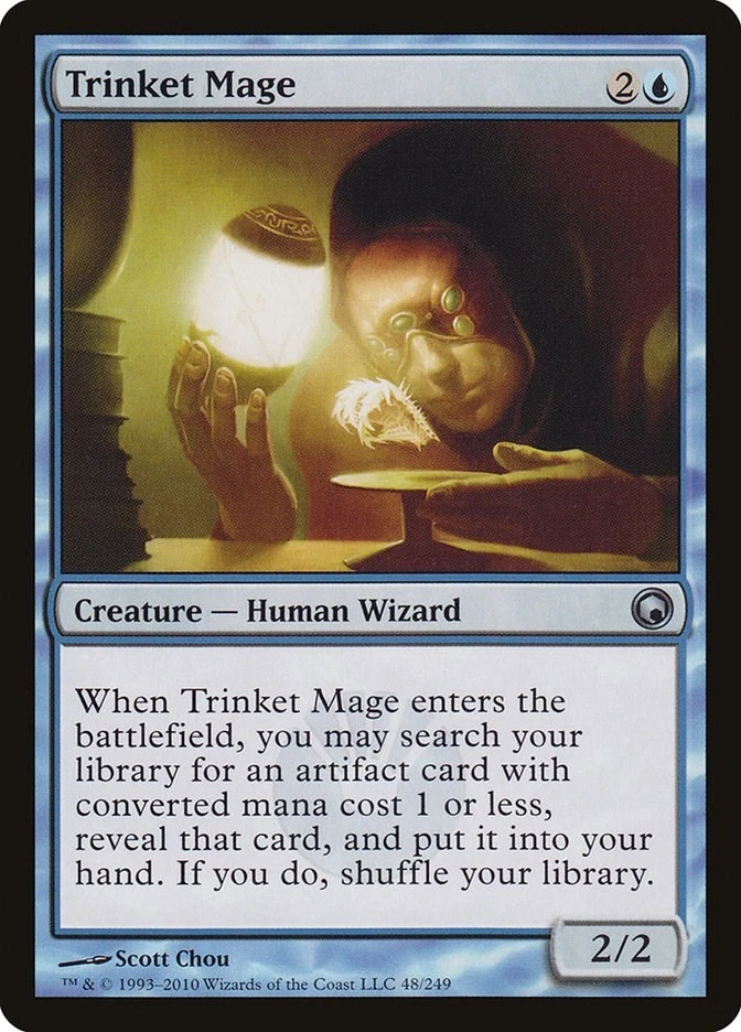 Trinket Mage 48 LP Normal Scars of Mirrodin MTG EN - Image 1 of 1