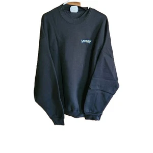 Sudadera De Colección Mopar Viper LEE Para Hombres XL Negra Cuello Redondo Vellón Peso Pesado - Imagen 1 de 7
